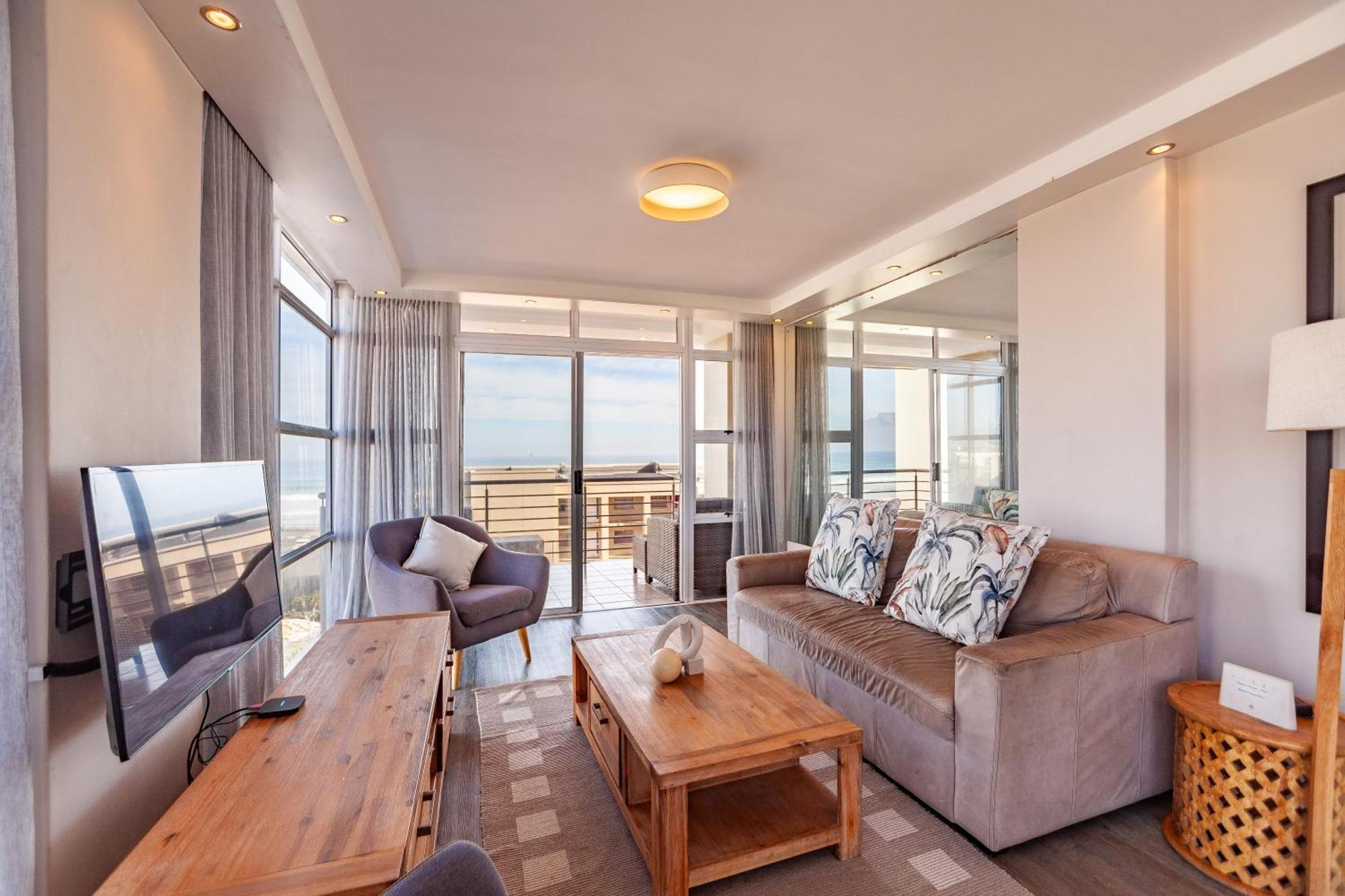 Luxury Ocean View Beachfront 2 Bed Apartment -206 The Waves, Blouberg, Cape Town Bloubergstrand Luaran gambar